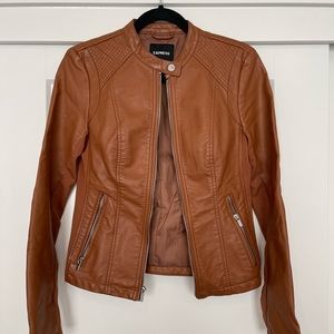 EXPRESS Vegan leather jacket